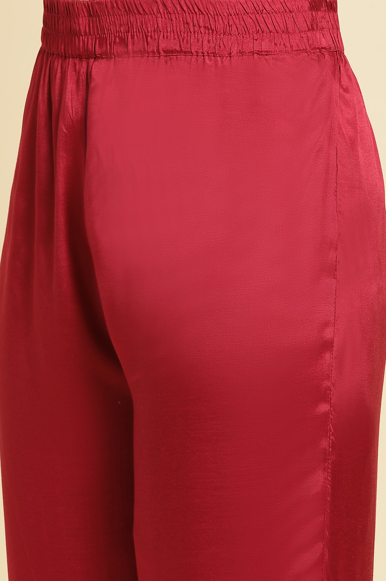 Blue Embroidered Kurta, Straight Pants &amp; Dupatta Set