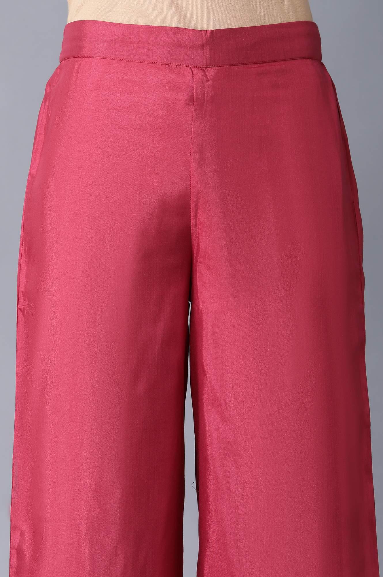 Blue Printed kurta, Parallel Pants and Dupatta Set - wforwoman