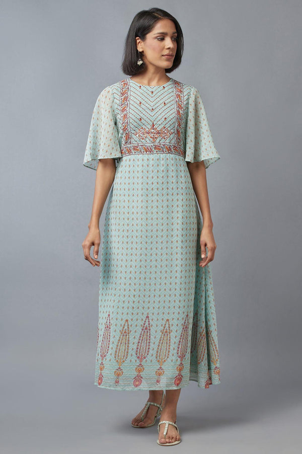 Harbour Green Asymmetric Dress