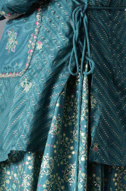 Green Printed Attached &