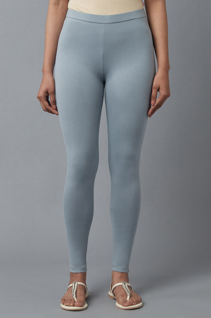 Chambray Blue Tights