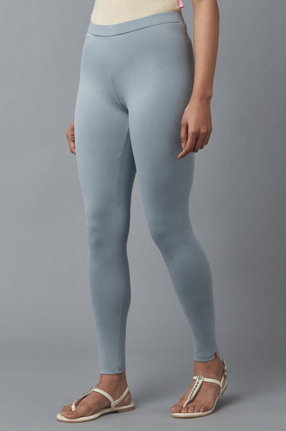 Chambray Blue Tights