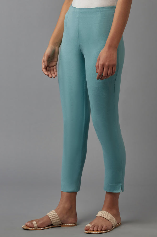Blue Slim Pants