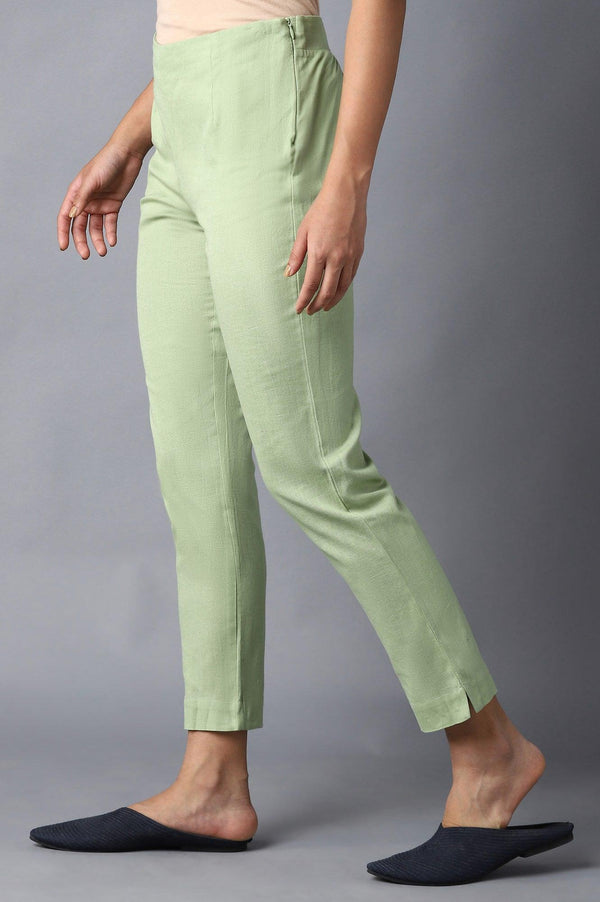 Spring Green Slim Pants
