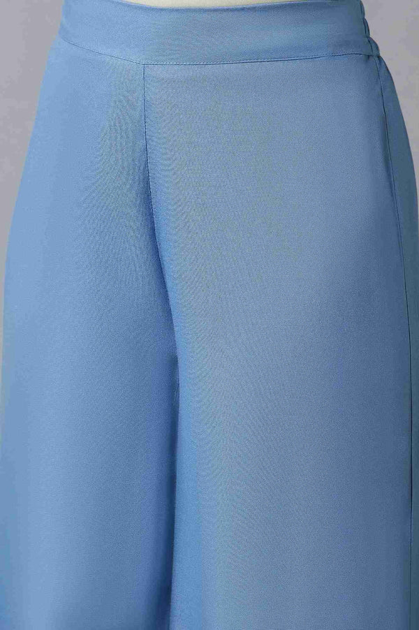 Azure Blue Parallel Pants
