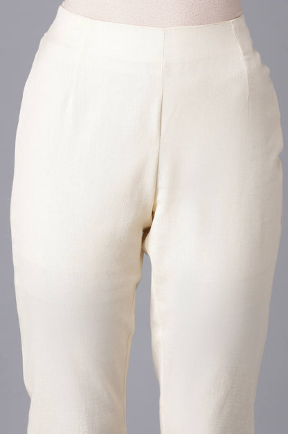 Ecru Slim Pants