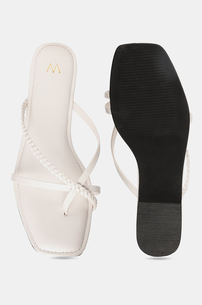 W Woven Design Open Flat