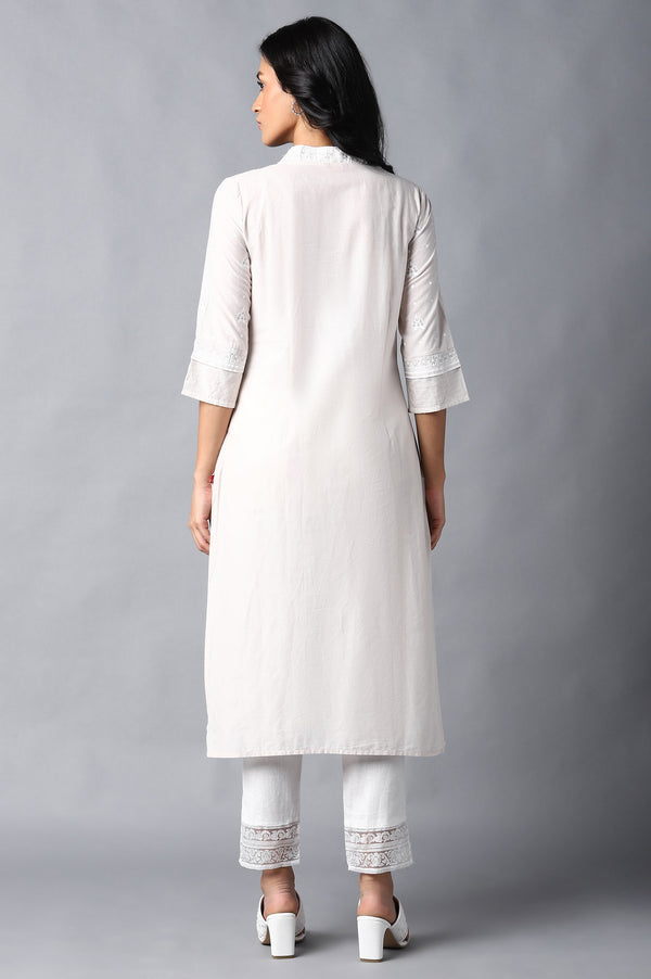 Yellow Mock Layer kurta & Palazzo Set