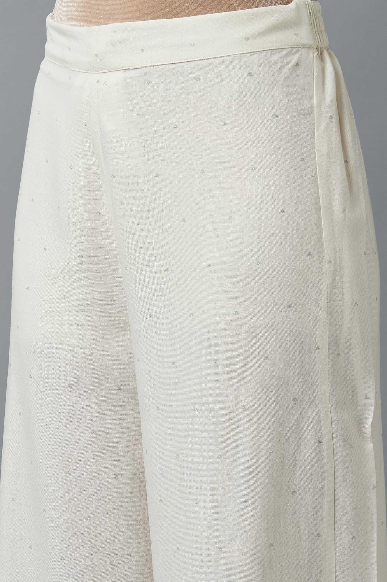 Light Green Embroidered kurta with Parallel Pants and Dupatta - wforwoman