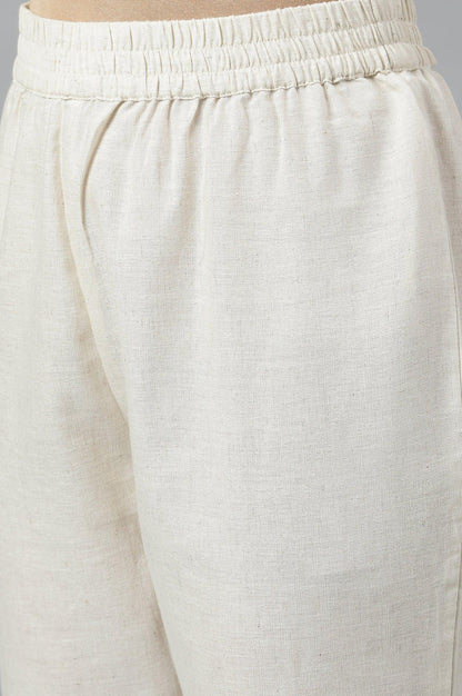 Pistachio Green kurta, Embroidered Slim Pants And Dupatta Set - wforwoman