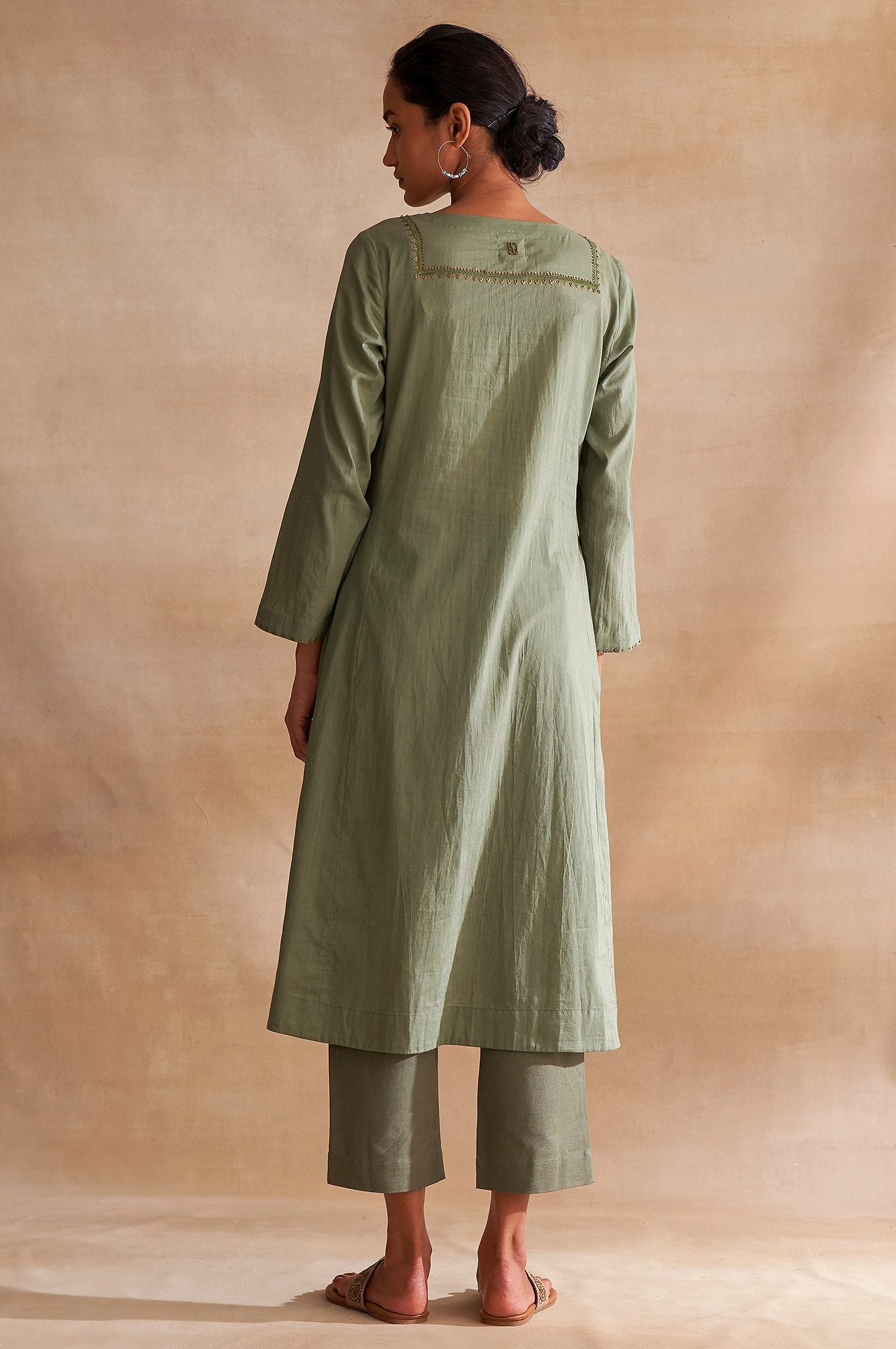 Folksong By W Green Embroidered Cotton kurta