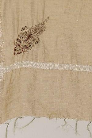 Olive Cotton Silk Drape - wforwoman