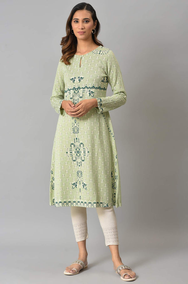 Off-White Solid Acrylic Mid Rise Ankle Length Skinny Fit Leggings