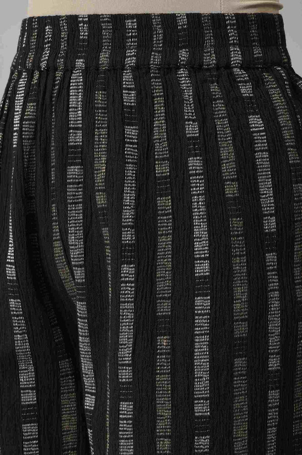 Black Crepe Tench Jacket Set