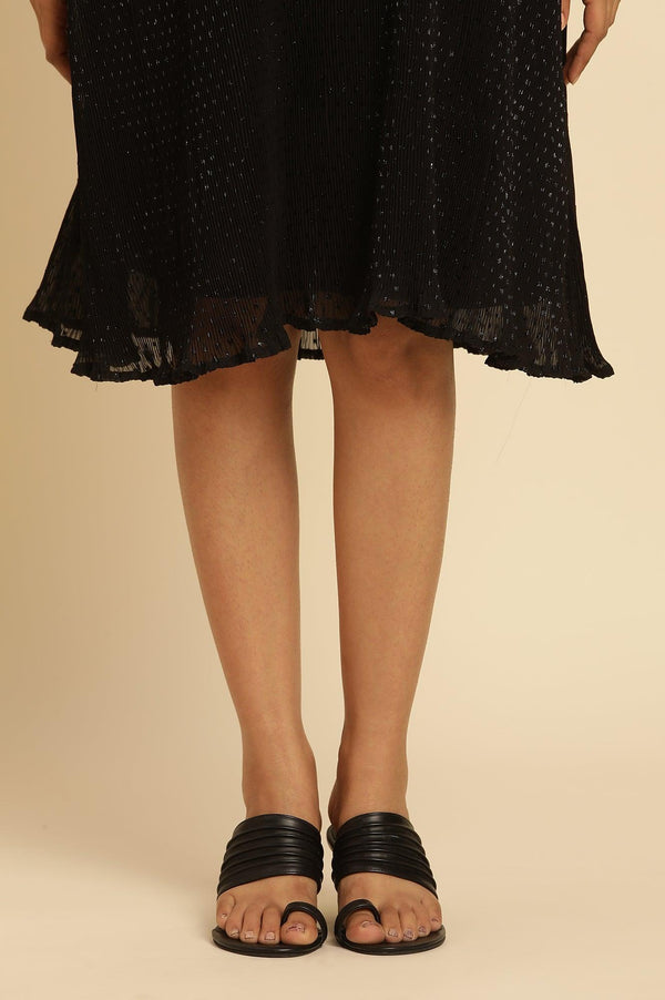 Black Western Party Dress