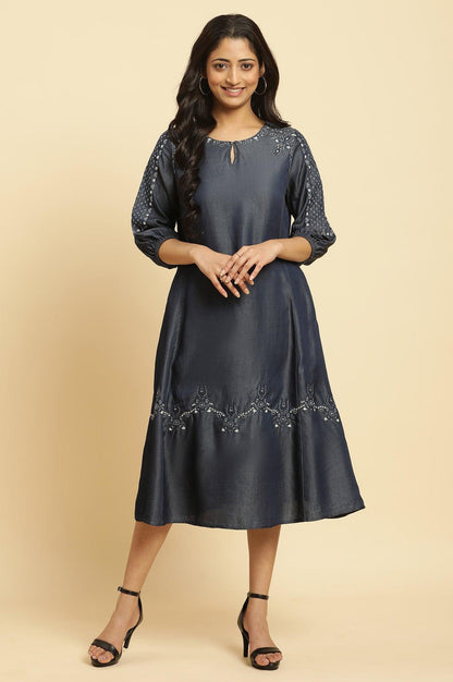 Blue Tencil Denim Dress - wforwoman