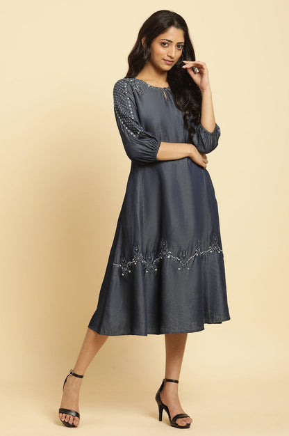 Blue Tencil Denim Dress - wforwoman
