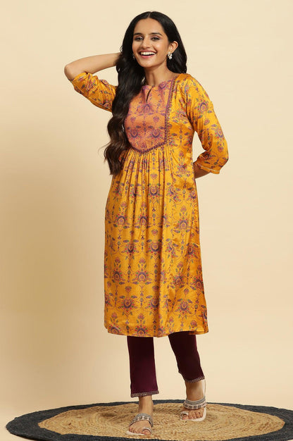 Purple Slim Pant With Embroidered Hemline - wforwoman