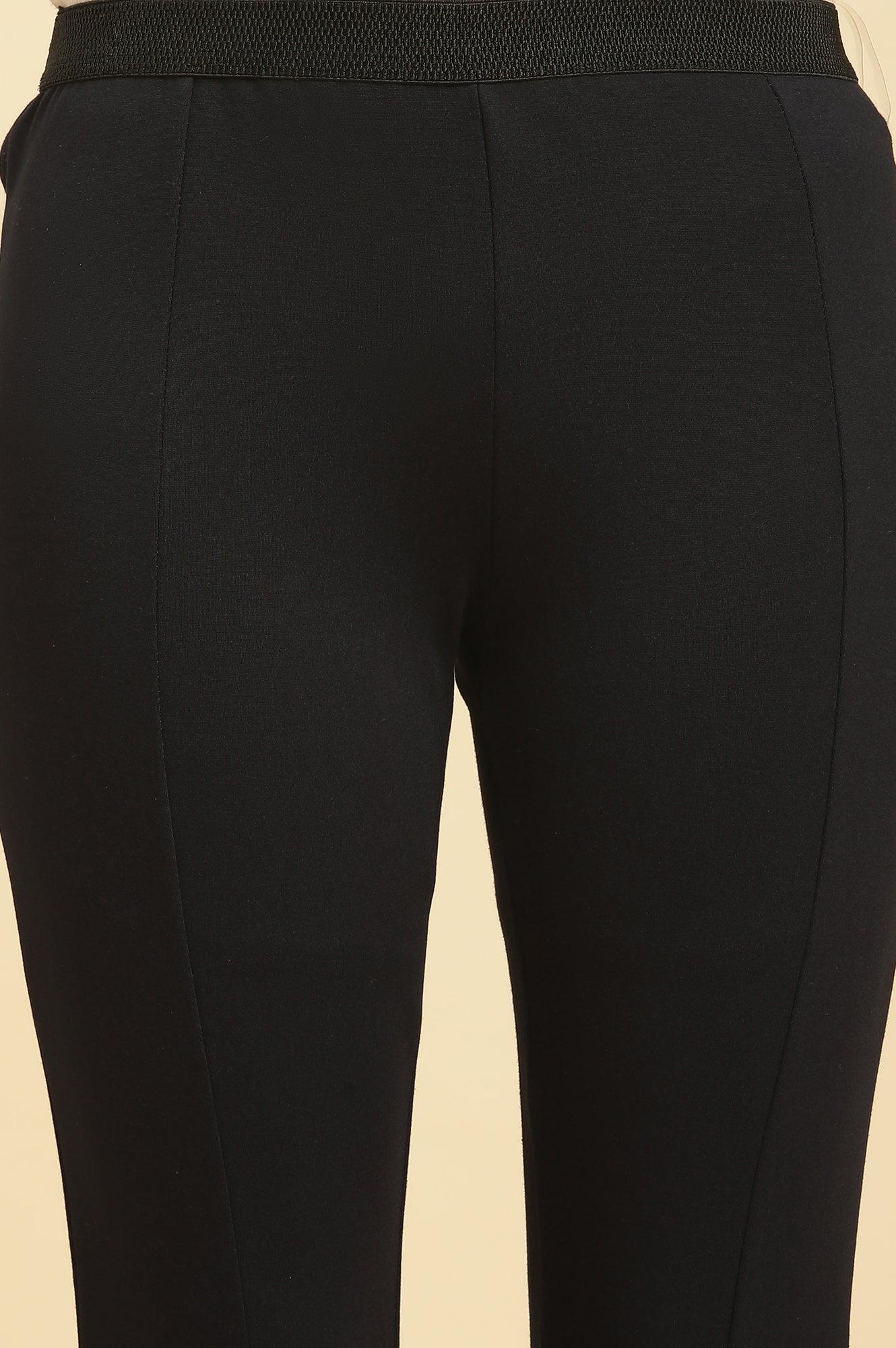 Navy Basic Western Wear Leggings - wforwoman