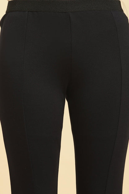 Navy Basic Western Wear Leggings - wforwoman