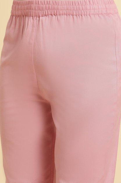 Blue Paisley Printed Anarkali Kurta, Pants &amp; Dupatta Set - wforwoman