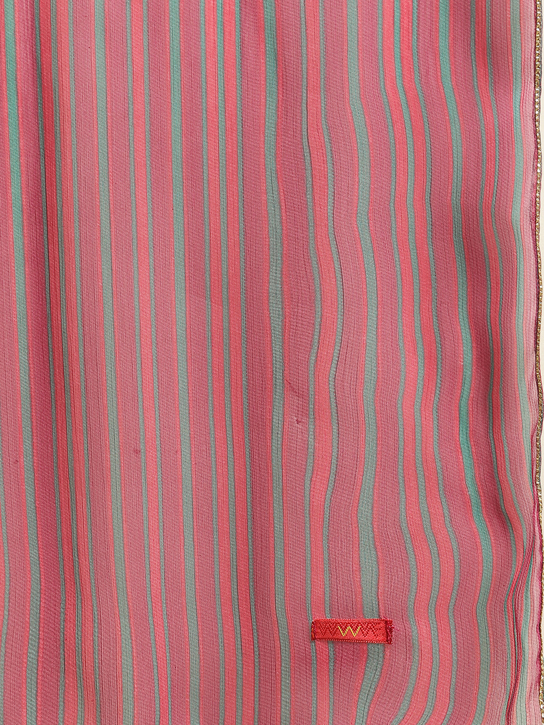 Yellow Floral Printed Satin Festive Anarkali Kurta and Leggings Set with Dupatta