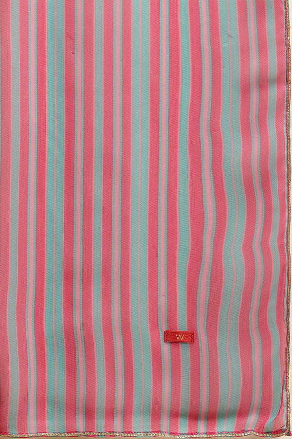 Navy Blue Floral Printed Satin Anarkali Kurta and Leggings Set with Dupatta