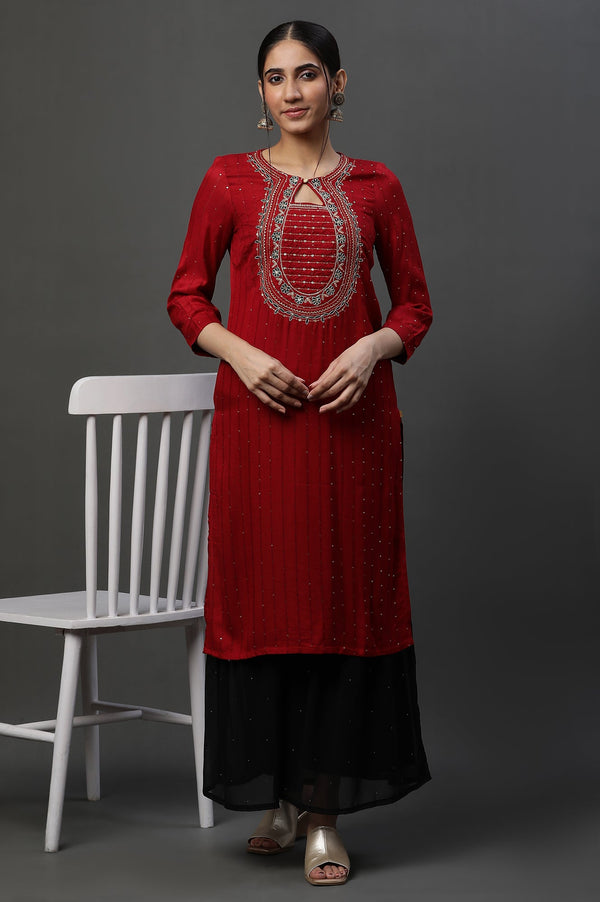 Black Polka Dots Printed Flared Georgette Sharara With Elasticated Waist