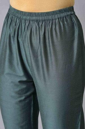 Yellow Anarkali kurta Set - wforwoman