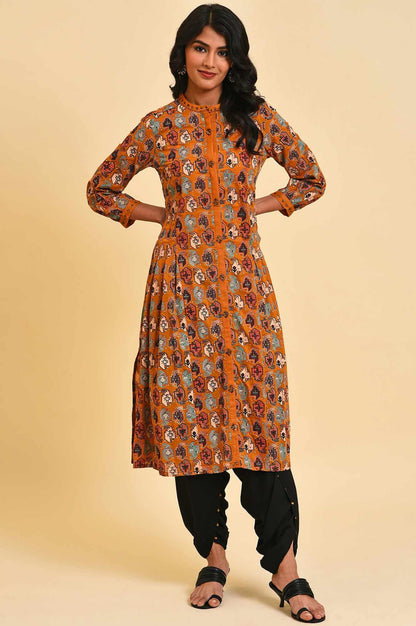 Black Dhoti Pants With Metal Hanging Trim - wforwoman