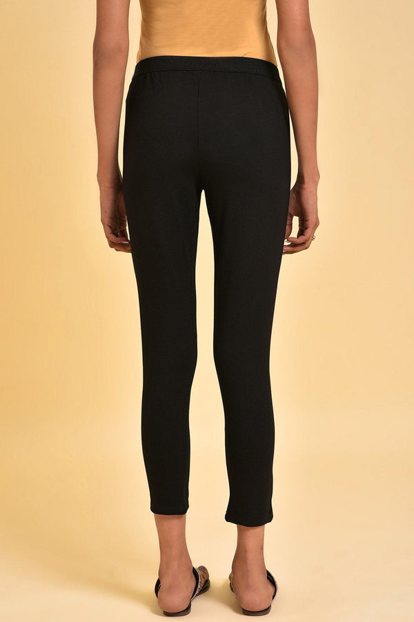 Black Fitted Jeggings