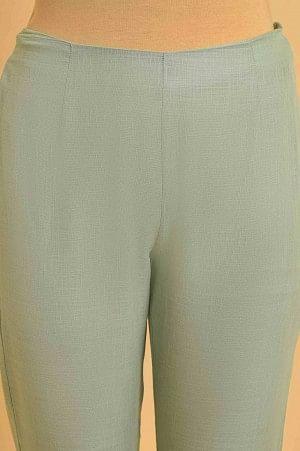 Green Kota Insert Plus Size Slim Pants