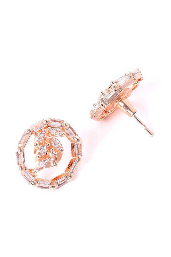 White & Pink Handcrafted Ethnic Studs