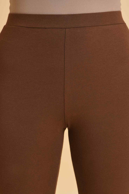 Dark Yellow Printed Godget Dress &amp; Tights Set - wforwoman