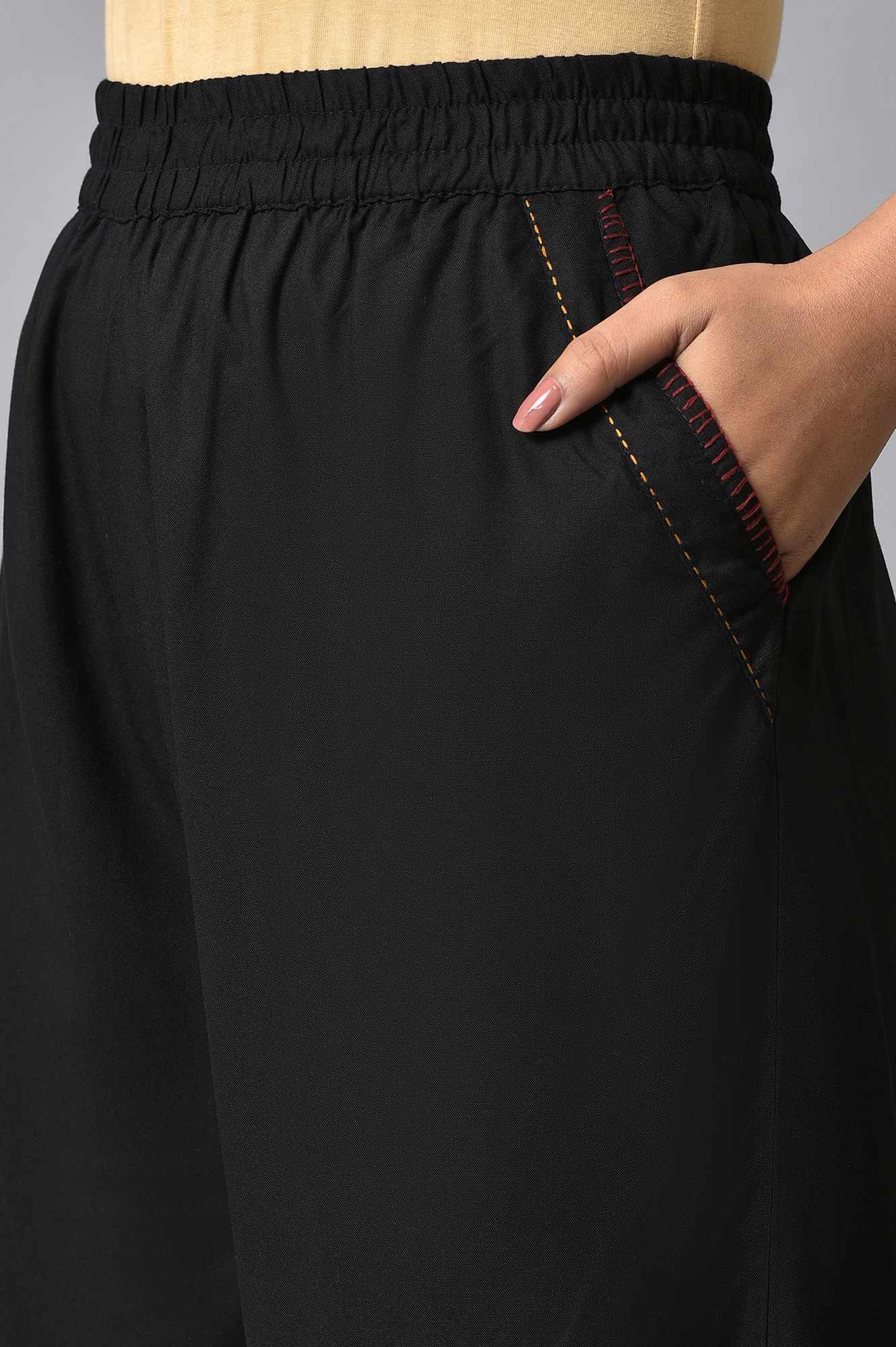 Brown Stripe Print kurta Set - wforwoman