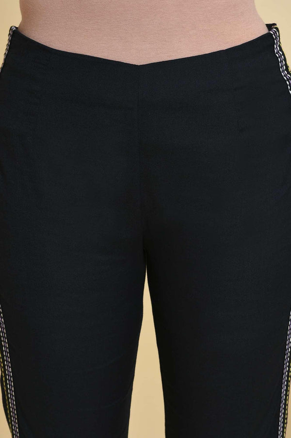 Black Mock Vest kurta Set