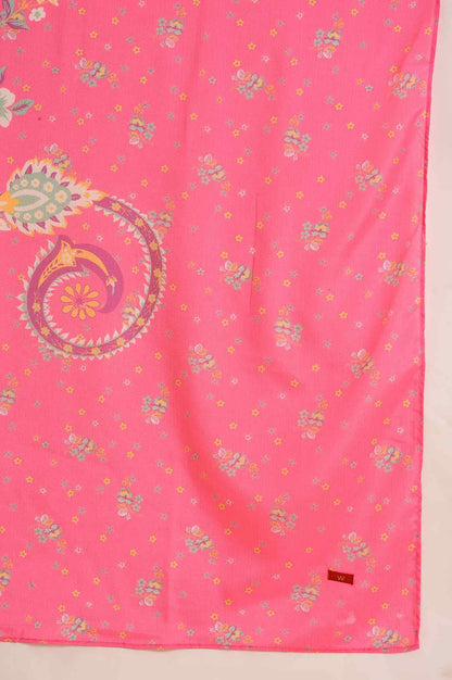 Green A-Line kurta, Slim Pants &amp; Dupatta Set - wforwoman