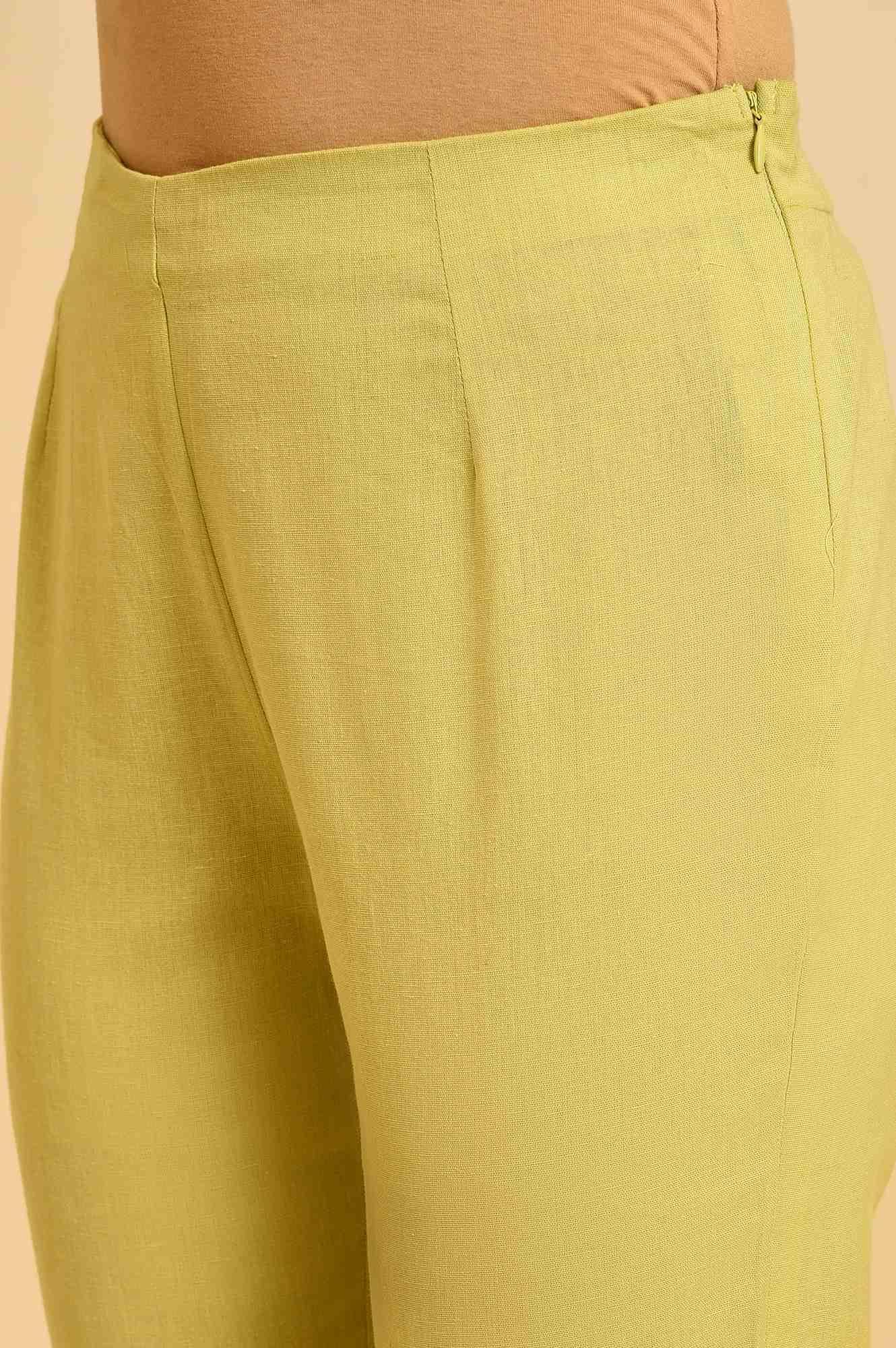 Green Floral Print Summer kurta Set - wforwoman