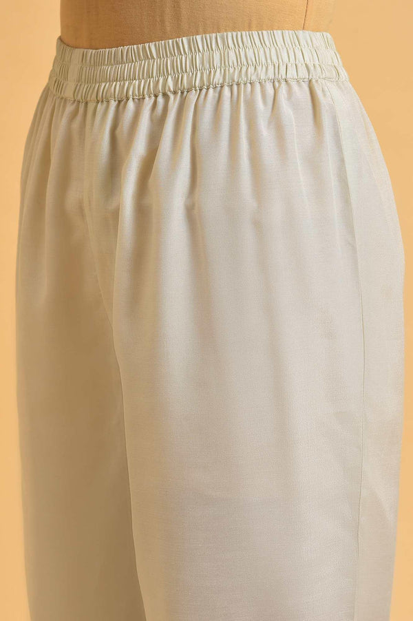 Ecru Floral Print Jacket kurta Set