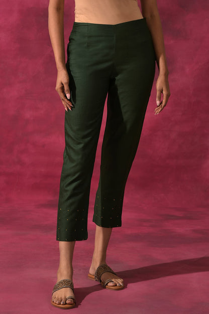 Jungle Green Slim Pants