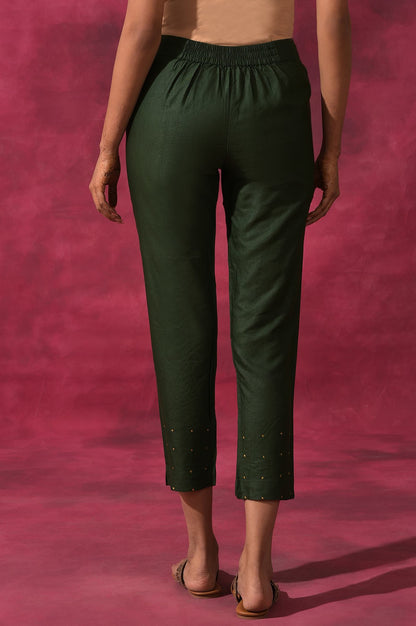 Jungle Green Slim Pants
