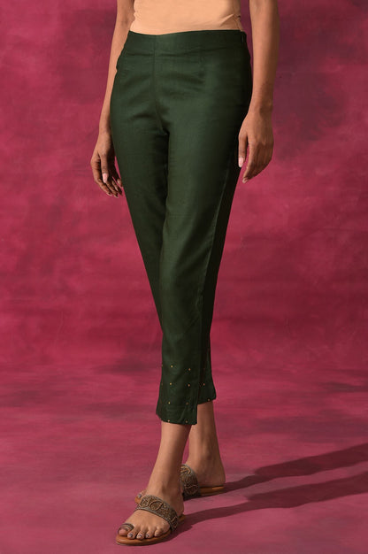 Jungle Green Slim Pants