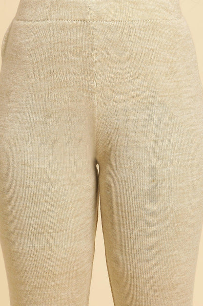 Emerald Green Embroidered Winter Kurta And Tights Set - wforwoman