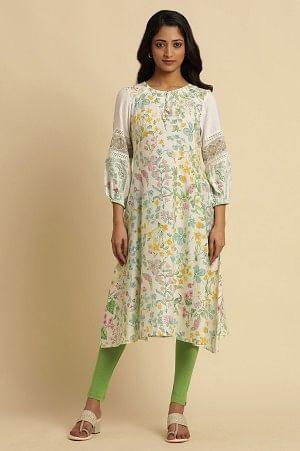 Pear Green Knitted Tights - wforwoman