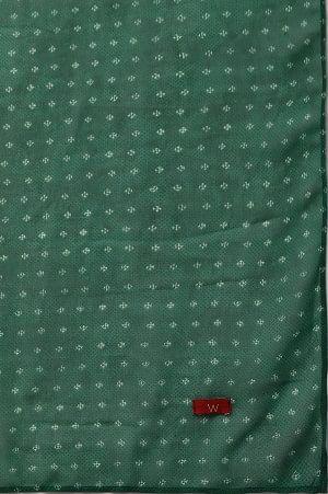Green Geometrical Printed Dupatta