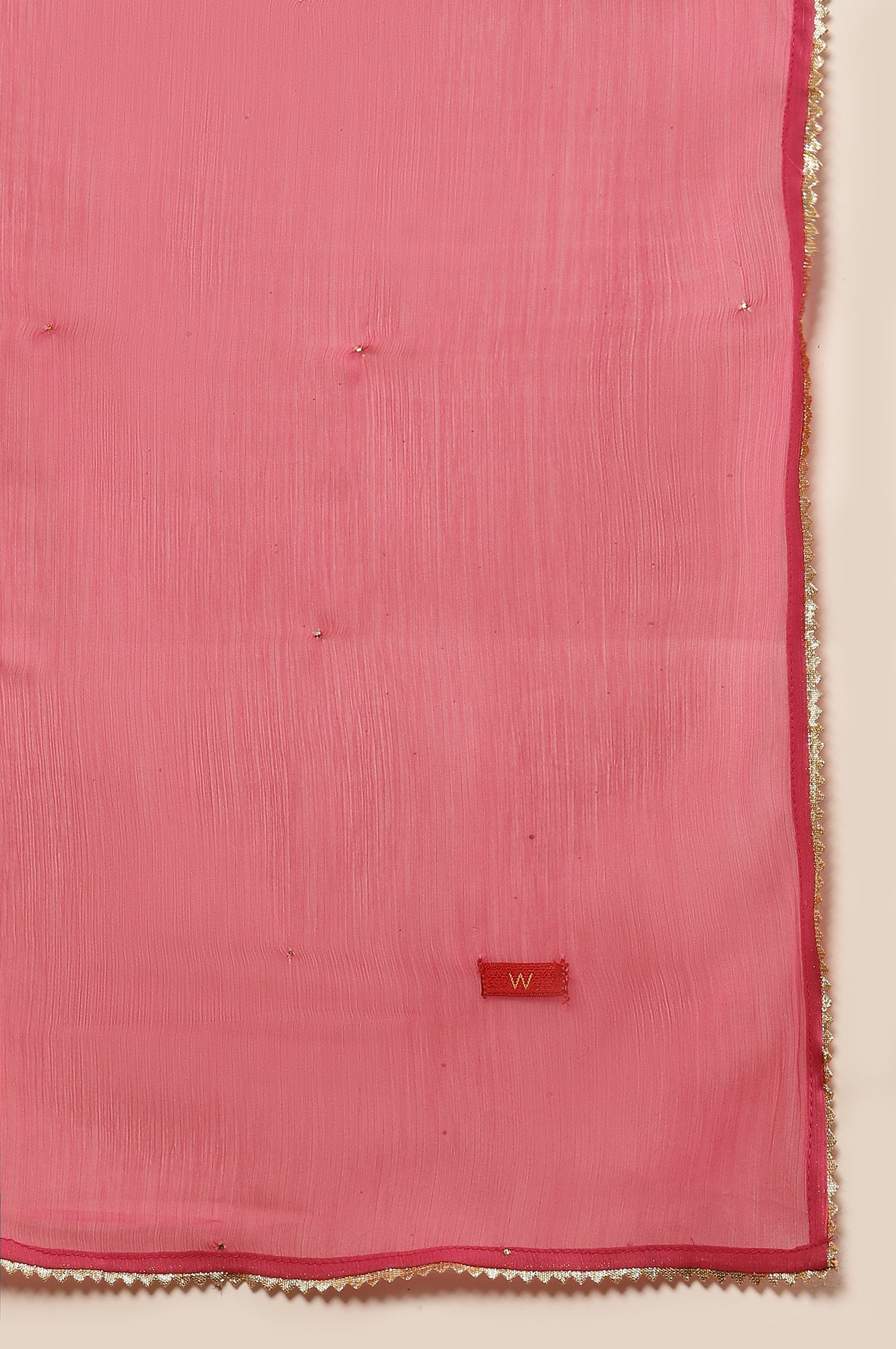 Blue Embroidered Kurta, Pants And Dupatta Set