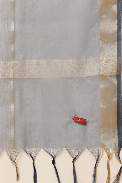 Maroon Embroidered Festive Kurta, Embellished Pants And Dupatta Set