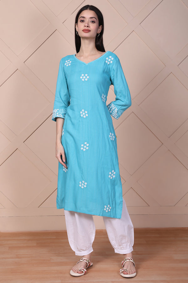 White Solid Pure Cotton Ankle Length Relaxed Fit Harem Pantss