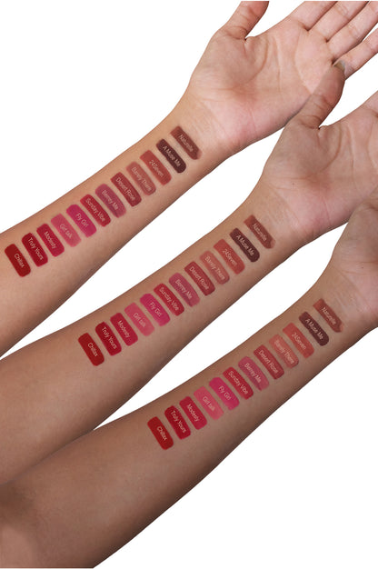 W Vita Enriched Liquid Lipstick Lipstick - 24seven