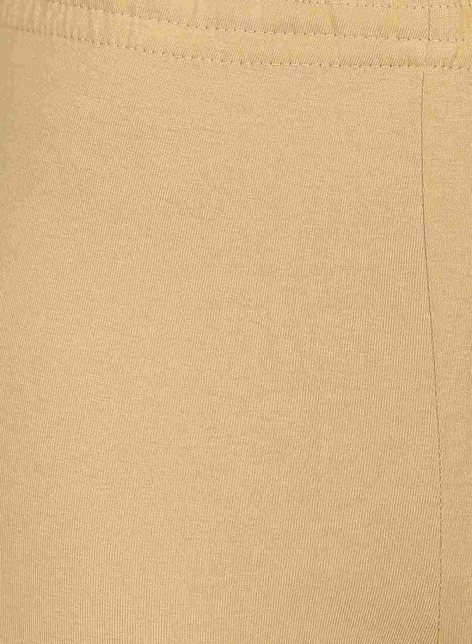 Beige Knitted Churidar